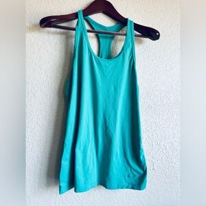 Nike Aqua Blue Racerback Tank Top
